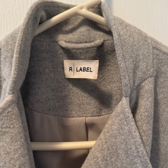 The Reset’s R - Label Gray wool Belted Coat - Picture 2 of 4